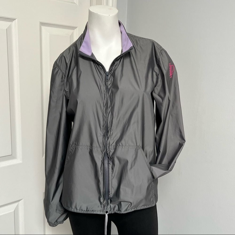 La Perla Satin Zip Up Jacket